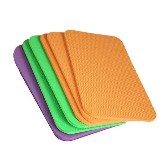 10PCS TPE Yoga Knee Pad Fitness Elbow Cushion Seat Floor Mat for Sitting Kneeling (Random Color)