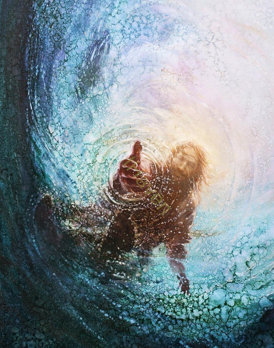 11 X 14 The Hand of God by Yongsung Kim Fine Art Print